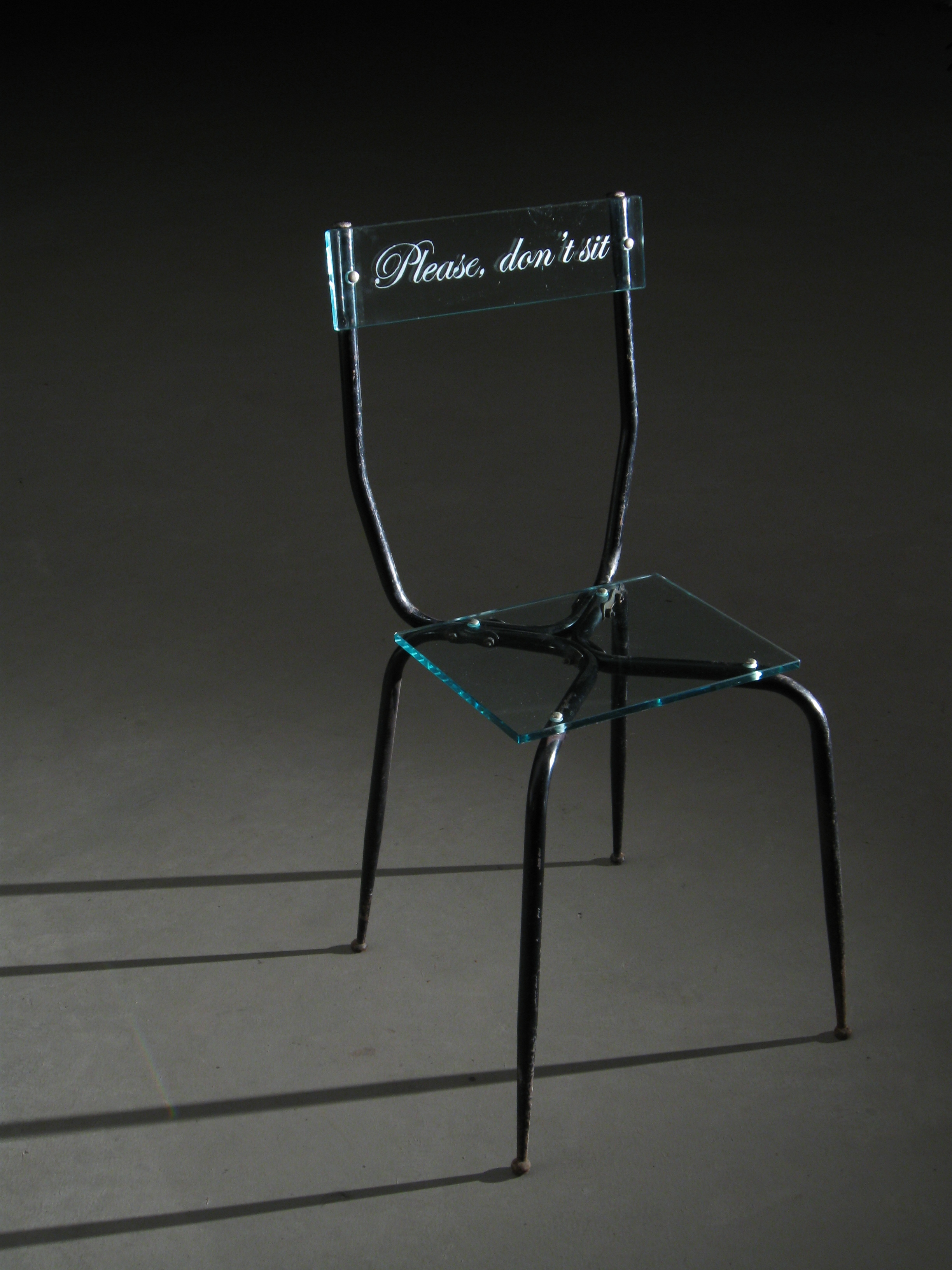 Table, please don’t sit