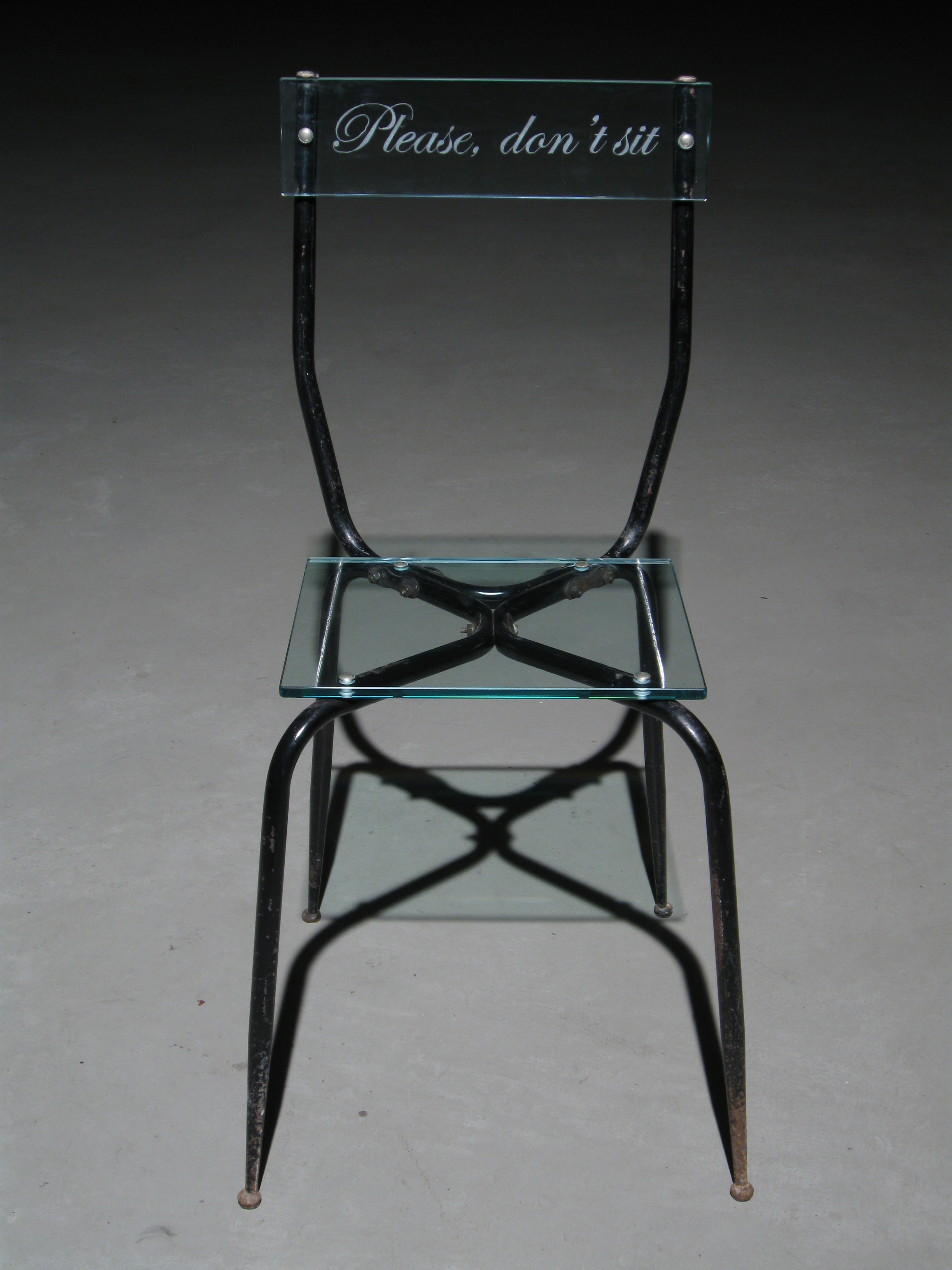 Table, please don’t sit