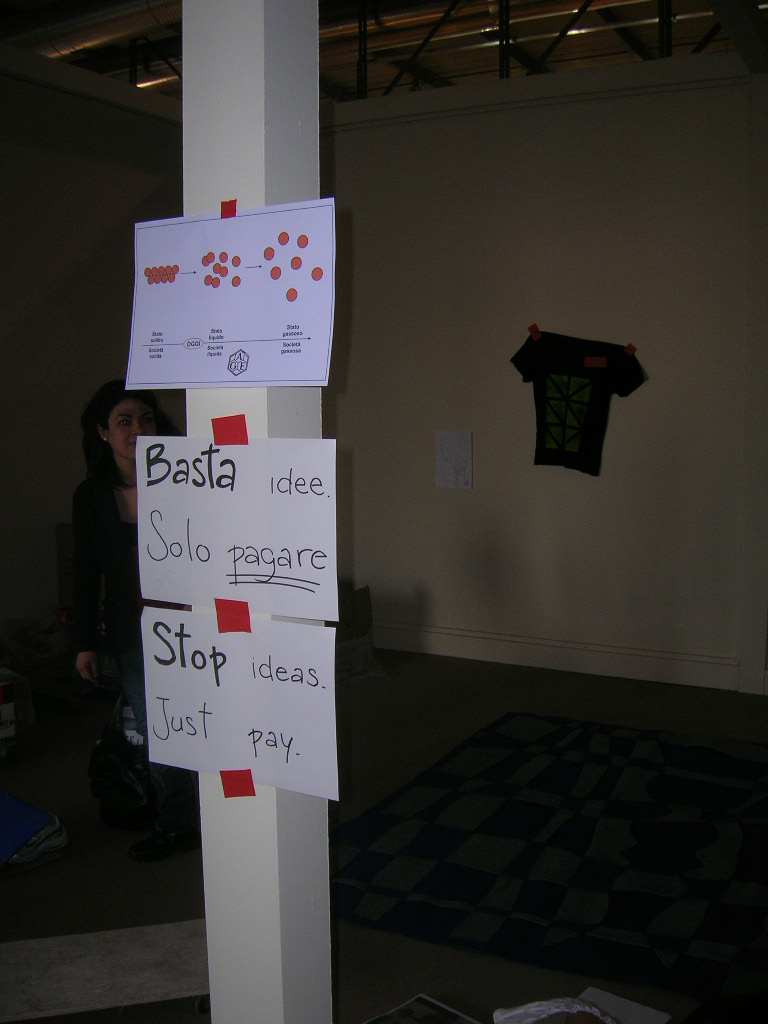 Stop ideas. Just pay.