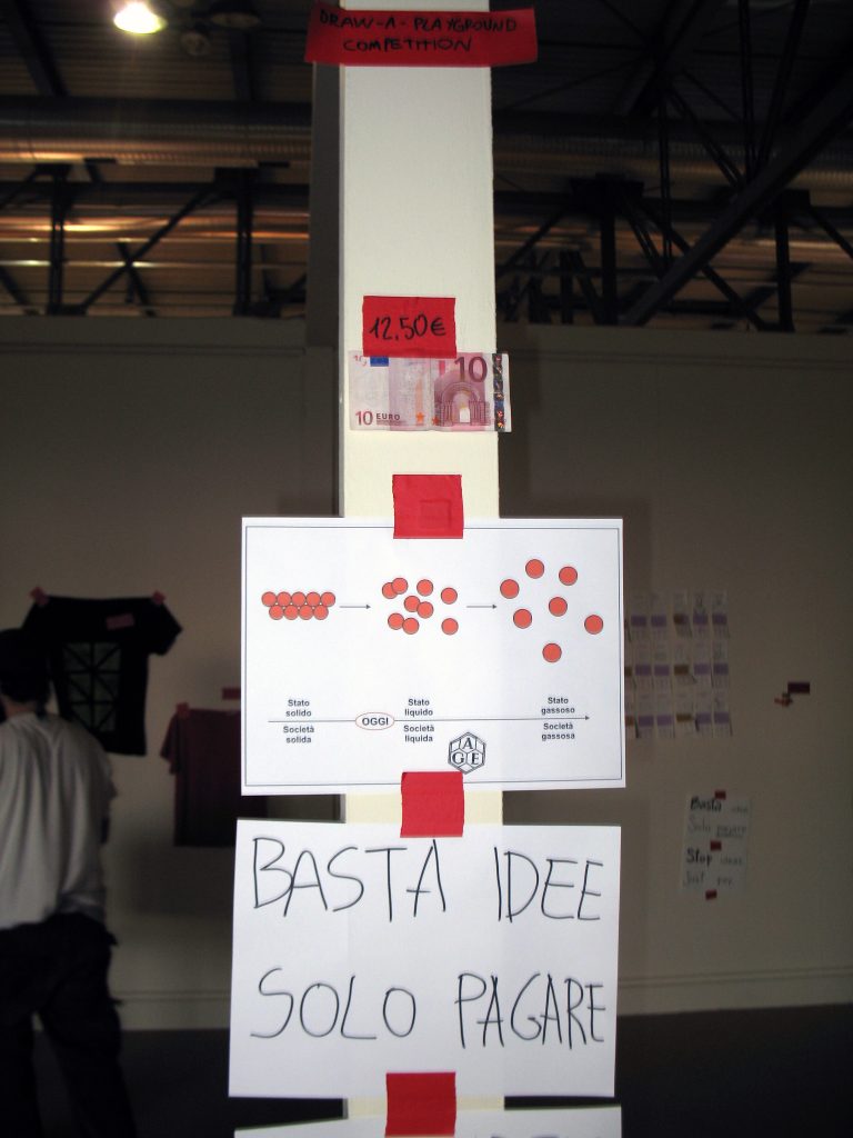 Stop ideas. Just pay.